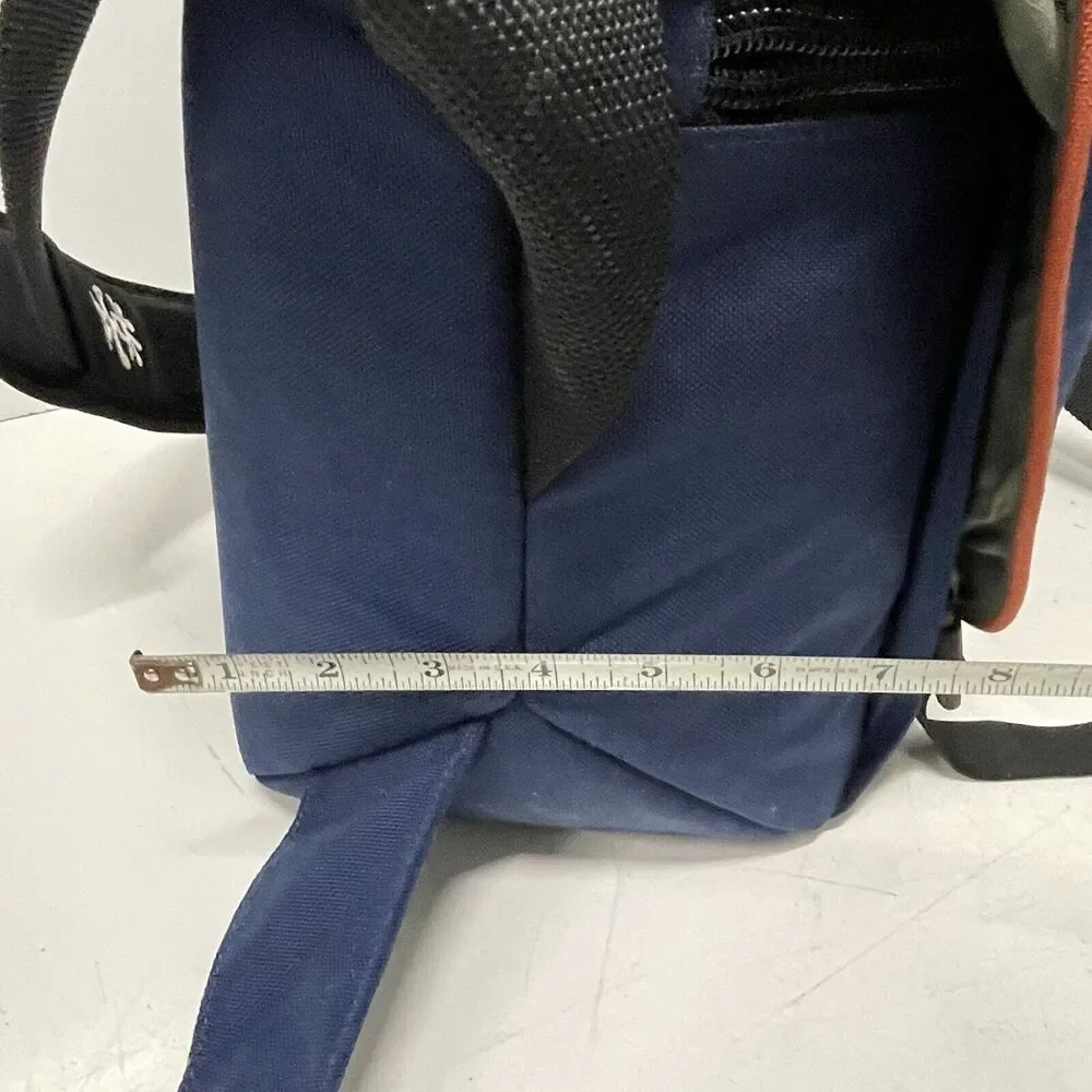 Crumpler 15” Camera Bag Blue Messenger Courier Crossbody Dividers Pads Strap
